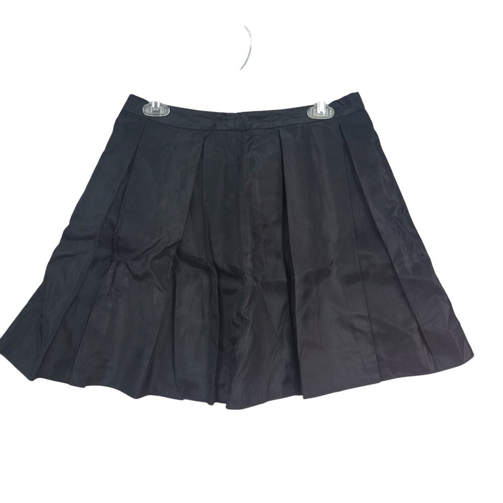 Night Way Collections Black Pleated Skirt Size 8 NWT